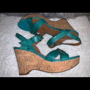Franco Sarto Summer Wedge Sandals